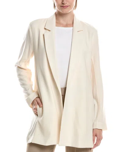 Eileen Fisher Long Blazer In Neutral