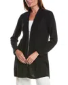 Eileen Fisher Petite Long Cardigan In Black