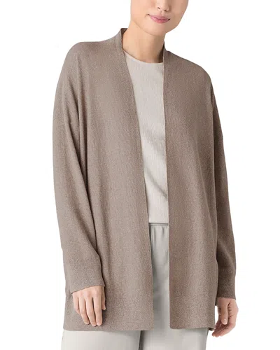 EILEEN FISHER LINEN COTTON LONG CARDIGAN