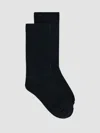 Eileen Fisher Loopy Terry Sock In Black