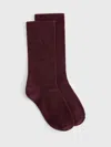 Eileen Fisher Loopy Terry Sock In Purple