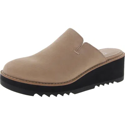 Eileen Fisher Loti Womens Laceless Manmade Clogs In Grey