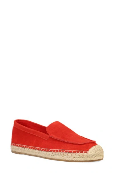 Eileen Fisher Lyla Espadrille Flat In Crimson