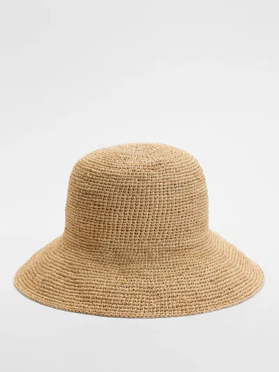 Eileen Fisher Mar Y Sol For  Raffia Bucket Hat In Brown