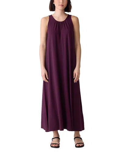Eileen Fisher Maxi Dress In Purple