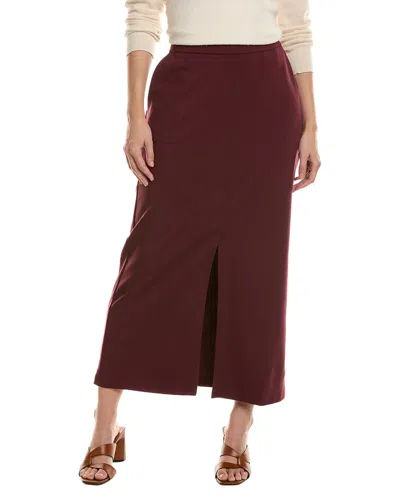 Eileen Fisher Maxi Skirt In Burgundy