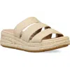 Eileen Fisher Mayla Wedge Sandal In Natural