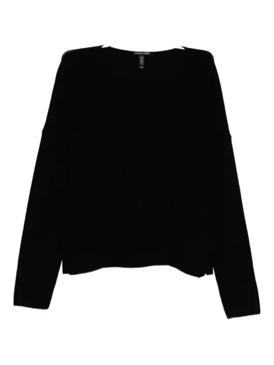 Eileen Fisher Merino Jumper In Blue