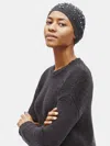 Eileen Fisher Merino Sequins Hat In Responsible Wool In Gray