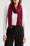 Eileen Fisher Merino Wool Scarf In Red