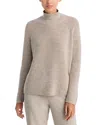 Eileen Fisher Merino Wool Turtleneck Sweater In Neutral