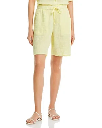 Eileen Fisher Mid Thigh Shorts In Citrus