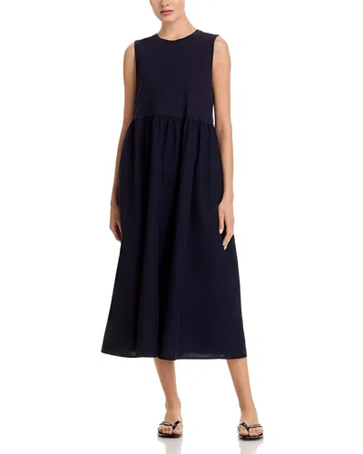 EILEEN FISHER MIXED MEDIA DRESS