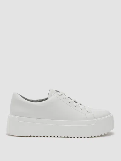 Eileen Fisher Monde Leather Platform Sneaker In Multi