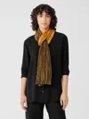 Eileen Fisher Ombre Whisper Silk Scarf In Multi