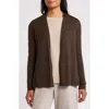 Eileen Fisher Open Front Wool Cardigan