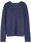 Eileen Fisher Crew Neck Raglan Sleeve Sweater