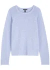 Eileen Fisher Open-knit Jumper In Bellflower
