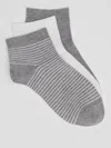 Eileen Fisher Cotton Ankle Sock 3-pack