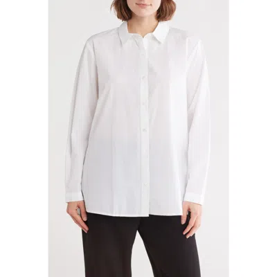 Eileen Fisher Organic Cotton Button-up Shirt