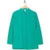 Eileen Fisher Organic Cotton Button-up Shirt