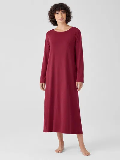 EILEEN FISHER ORGANIC COTTON INTERLOCK SLEEP DRESS