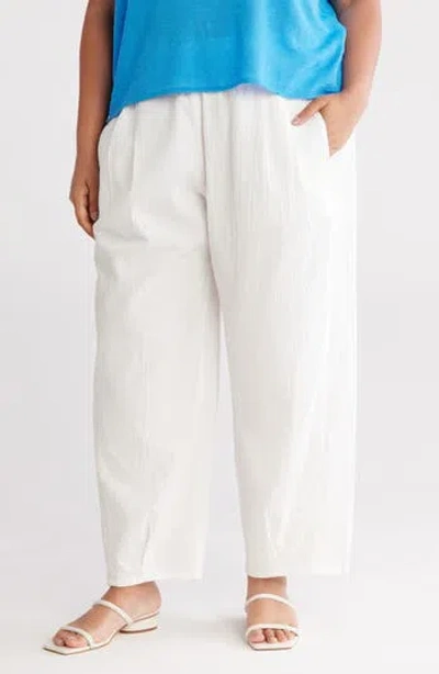 Eileen Fisher Organic Cotton Lantern Pants
