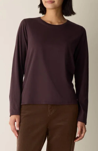 EILEEN FISHER EILEEN FISHER ORGANIC COTTON LONG SLEEVE T-SHIRT