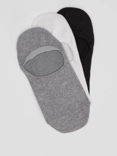 Eileen Fisher Organic Cotton Low-profile Sock 3-pack In Multi