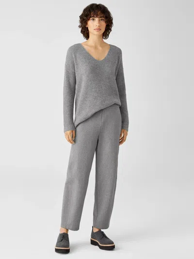 Eileen Fisher Organic Cotton Melange Crepe Lantern Pant