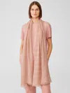 Eileen Fisher Organic Cotton Mesh Stripe Scarf