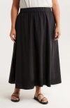 Eileen Fisher Organic Cotton Poplin Maxi Skirt