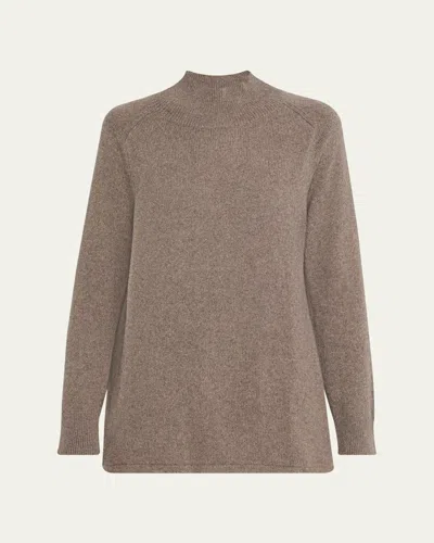 EILEEN FISHER ORGANIC COTTON-RECYCLED CASHMERE SWEATER