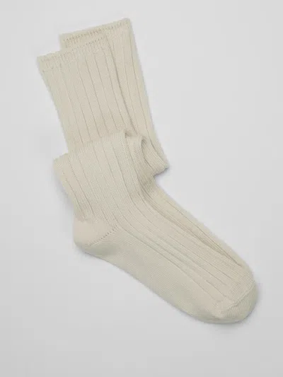 Eileen Fisher Organic Cotton Rib Slouchy Sock