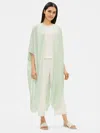 Eileen Fisher Organic Cotton Silk Caftan