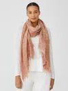 Eileen Fisher Organic Cotton Slub Scarf