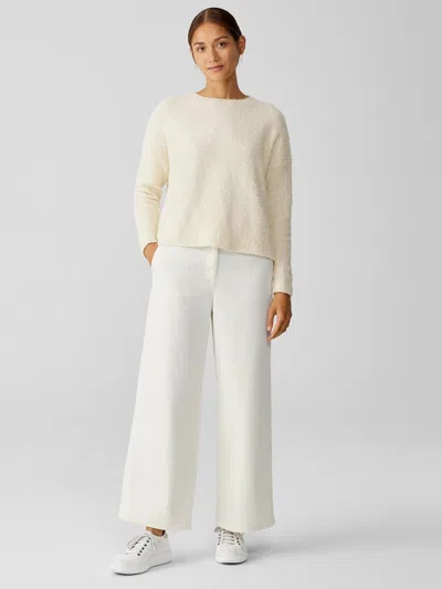 Eileen Fisher Organic Cotton Stretch Corduroy Wide-leg Pant
