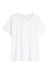 Eileen Fisher Organic Cotton T-shirt In White