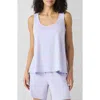 Eileen Fisher Organic Cotton Tank In Bellflower