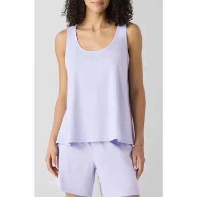 Eileen Fisher Organic Cotton Tank In Bellflower