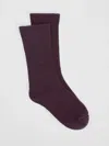 Eileen Fisher Organic Cotton Terry Cozy Crew Sock In Pink