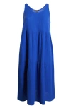 Eileen Fisher Organic Cotton Tiered Maxi Dress