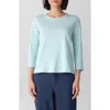 Eileen Fisher Organic Cotton Top In Gold