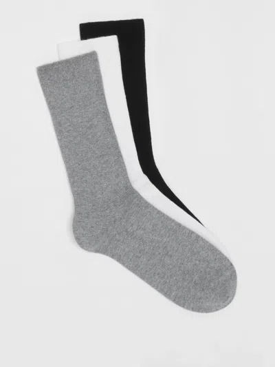 Eileen Fisher Organic Cotton Trouser Sock 3-pack