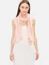 Eileen Fisher Organic Cotton Watercolor Scarf