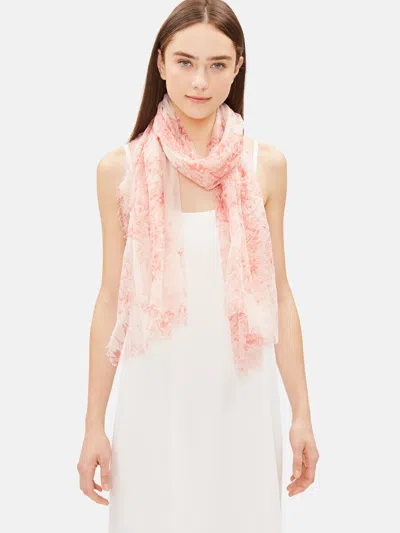 Eileen Fisher Organic Cotton Watercolor Scarf