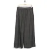 Eileen Fisher Organic Cotton Wide Ankle Pants In Gray