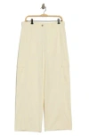 Eileen Fisher Organic Cotton Wide Leg Cargo Pants