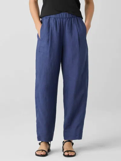 EILEEN FISHER ORGANIC LANTERN PANT BLUETTE