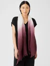 Eileen Fisher Organic Linen Cotton Ombre Scarf In Multi